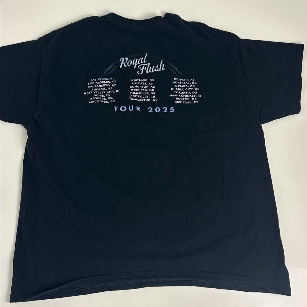 Heart Graphic Rock Concert Men's T-Shirt - Size XL - Picture 4 of 7